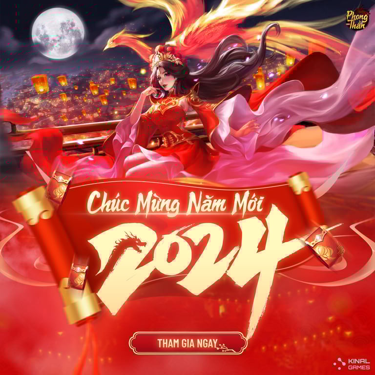 Happy New Year 2024 - Phong Thần Origin