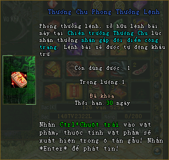 Thương Chu Phong Thưởng Lệnh